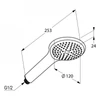 Kép 2/3 - Kludi Freshline kézizuhany 6780005-00