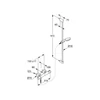 Kép 5/5 - KLUDI Logo Shower Duo, 90 cm 6857705-00