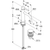 Kép 2/2 - KLUDI NOVA FONTE mosdócsap 100 202890515