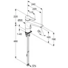 Kép 2/2 - KLUDI MIX mosogatócsap multi-csatlakozóval 329063975