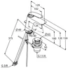 Kép 2/2 - KLUDI BALANCE mosdócsap 100 520230575WR5