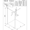 Kép 2/3 - Kolpa-San Walk-In TS Open 90/K-L Corona balos zuhanyfal 500950