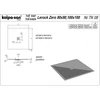 Kép 3/3 - Kolpa-San Lerock Zero 120x80 White zuhanytálca 595990