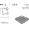 Kép 3/3 - Kolpa-San Trin 90x90/O előlapos zuhanytálca 755130