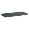 Kép 1/2 - LAUFEN LANI Mosdótartó lap, 120 cm, kivágás nélkül, 65 mm vastag, 2 tartókonzollal, Traffic Szürke H4046701122661