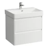 Kép 1/2 - LAUFEN BASE 2.0 Alsószekrény, 2 fiók, PRO S H810964 / PRO X 810864mosdóhoz, Matt Fehér H4112821082601