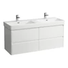 Kép 1/2 - LAUFEN BASE 2.0 Alsószekrény, 4 fiók, PRO S H814968 mosdóhoz, Fényes Fehér H4113341082611