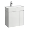 Kép 1/2 - LAUFEN BASE 2.0 Alsószekrény, 2 ajtó, VAL H815285 mosdóhoz, Fényes Fehér H4113831082611