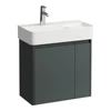 Kép 1/2 - LAUFEN BASE 2.0 Alsószekrény, 2 ajtó, VAL H815285 mosdóhoz, Szürke H4113831082661