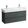 Kép 1/2 - LAUFEN BASE 2.0 Alsószekrény, 4 fiók, VAL H814282 mosdóhoz, Szürke H4114241082661