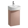 Kép 1/2 - LAUFEN SONAR Alsószekrény, 1 ajtó, bal oldali zsanérral, 815341 kézmosóhoz, Lakkozott réz 38.5X60X24 - H4054810340411