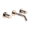 Kép 1/2 - LAUFEN Kartell LAUFEN Twin handled concealed basin mixer, projection 175 mm, PVD rosegold H3123360821201