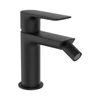 Kép 1/2 - LAUFEN CITYPLUS Egykaros bidé csaptelep, fix kifolyóval 108 mm, Matt Titán Fekete HF505310428055