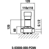 Kép 2/2 - LAUFEN CONCEALED BODIES Padlóra szerelt kád csaptelep telepítő H3709850000001