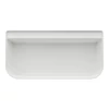 Kép 2/3 - LAUFEN SONAR Hátfalhoz illeszkedő kád, solid surface, click-clack lefolyó szeleppel, túlfolyó szerelvénnye 160x81,5 cm Fehér H2203470000361