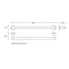 Kép 2/2 - LAUFEN NIARA Törölközőtartó, Inox H3810621610001