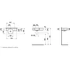 Kép 2/2 - LAUFEN VAL Kézmosó, kör alakú, jobb oldali polccal, vágható csaplyuk nélkül , Fehér LCC bevonattal H8152834001091