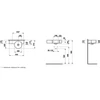 Kép 2/2 - LAUFEN VAL Kézmosó, kör alakú, bal oldali polccal, vágható csaplyuk nélkül , Fehér H8152840001091