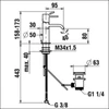 Kép 2/2 - LAUFEN MEDA, Mosócsaptelep, fix kifolyó, Króm HF506601100000