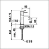 Kép 2/2 - LAUFEN MEDA, Mosócsaptelep, fix kifolyó, Króm HF506602100000