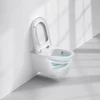 Kép 2/3 - LAUFEN Kartell LAUFEN Fali WC öblítőperem nélkül, mélyöblítéssel, "Silent Flush" öblítéssel Matt szürke H8213317590001