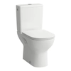 Kép 1/2 - LAUFEN LUA Kombi WC alsó része, mélyöblítésű, perem nélküli, függőleges kivezetéssel Fehér H8240870000001