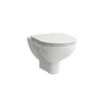 Kép 1/2 - LAUFEN PRO Fali WC, perem nélküli, mély öblítésű, Fehér LCC bevonattal H8209604000001