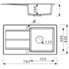 Kép 3/3 - Marmorin Isao mosogató sand 470 113 007