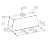 Kép 2/6 - Sirius - Páraelszívó SL-927 ANTI-DROP 52 cm Fekete - 00709273304
