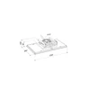 Kép 2/4 - Sirius - Páraelszívó SLT-971 LESS BRUSHLESS 120 cm TW inox - 00709713720 