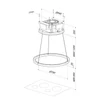 Kép 2/2 - Sirius - Páraelszívó SLT-973 HALO BRUSHLESS WI-FI matt fehér - 00709733303