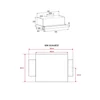Kép 2/6 - Cata - Páraelszívó TFB-5160 BK motor nélkül + MULTI Külső motor SEM1 T800 - 02034408SEM1