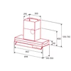 Kép 2/6 - Nodor - Páraelszívó NorBreeze BISE 900 SS Inox - 8353