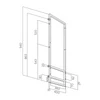Kép 2/2 - ELICA - OPEN SUITE polc tartó függesztő keret KIT0166963