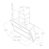Kép 2/3 - Elica - Páraelszívó BELT WH/F/80 - PRF0038443C