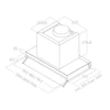 Kép 2/7 - Elica - Páraelszívó BOXIN LX/IX/A/60 - PRF0114760A