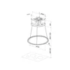 Kép 2/2 - Sirius - Páraelszívó SLT-973 HALO BRUSHLESS LIGHT WI-FI - SIR1182