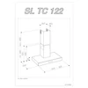 Kép 2/3 - Sirius - Páraelszívó SLTC-122 TW ANTI-DROP 90 cm - SIR1838