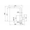 Kép 2/2 - ELLECI - Csaptelep Shell Plus (C02) G40 nero - MGKC0240