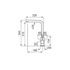 Kép 2/2 - ELLECI - Csaptelep Shell Plus (C02)  G43 tortora - MGKC0243