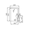 Kép 2/2 - ELLECI - Csaptelep Shell  G68  Bianco - MGKS0168