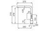Kép 2/2 - ELLECI- Csaptelep Stream Plus K96 white - MKKSTP96