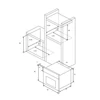 Kép 6/6 - CATA - Beépíthető sütő MDS-8008 BK 07001405