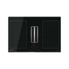 Kép 1/7 - NODOR - NorCoock IS-N7220 BK indukciós főzőlap beépített elszívóval + plazma filter QUADRA 800 R 4139_p