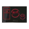 Kép 4/6 - NODOR - Beépíthető indukciós főzőlap NorCoock IH-N8106 BK Hob to Hood Fekete 4149