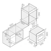 Kép 7/7 - ELICA - Beépíthető sütő VIRTUS MULTI 60 DD BL - PRF0191771A