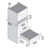Kép 4/4 - ELICA - Beépíthető melegentartó fiók VIRTUS WARM DRAWER 60 PP BL - PRF0191772