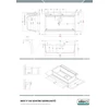 Kép 2/2 - ELLECI - Mosogatótálca Best-F 130 Workstation G68 Bianco LGB13068F01