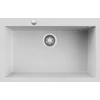 Kép 1/2 - ELLECI - Mosogatótálca Quadra 130 AUTOMATA G68 Bianco LGQ13068AUT