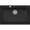 Kép 1/2 - ELLECI - Mosogatótálca Quadra 130 AUTOMATA K86 Black LKQ13086AUT